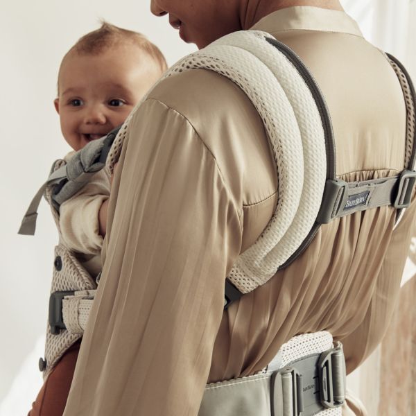 Porte bébé Harmony Mesh 3D Crème