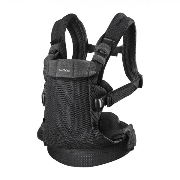 Porte bébé Harmony Mesh 3D Noir