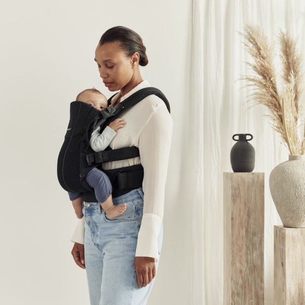 Porte bébé Harmony Mesh 3D Noir