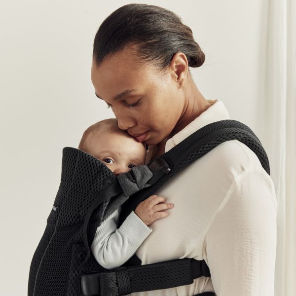 Porte bébé Harmony Mesh 3D Noir