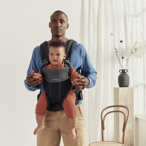 Porte bébé Harmony Mesh 3D Noir