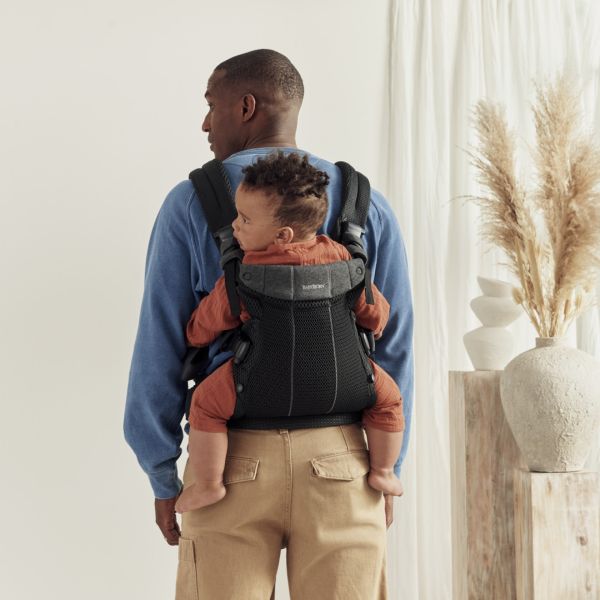 Porte bébé Harmony Mesh 3D Noir