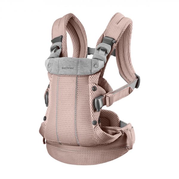 Porte bébé Harmony Mesh 3D Rose clair