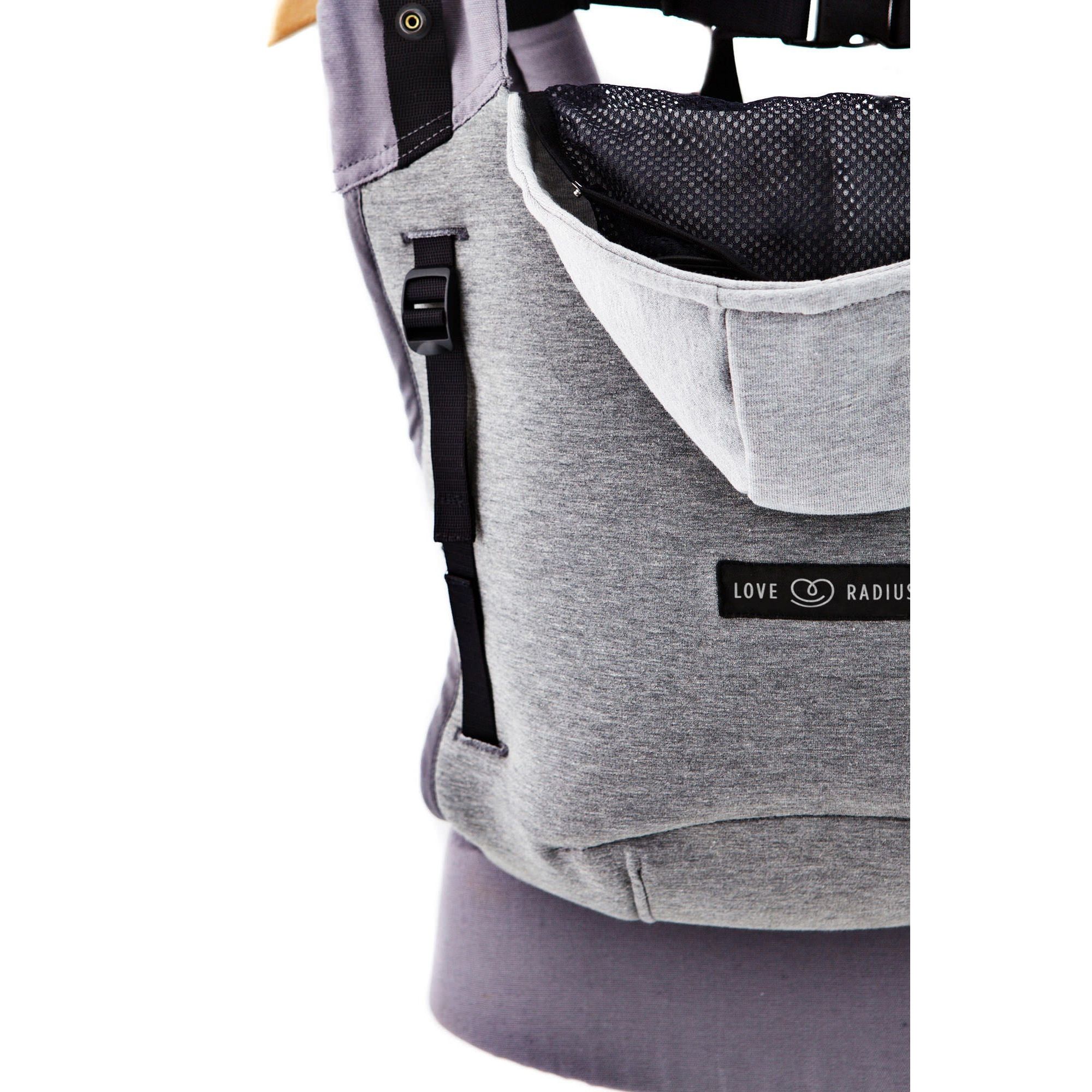 Love Radius Porte Bebe Hoodiecarrier Gris Flanelle Made In Bebe Love Radius Porte Bebe Hoodiecarrier Gris Flanelle Made In Bebe