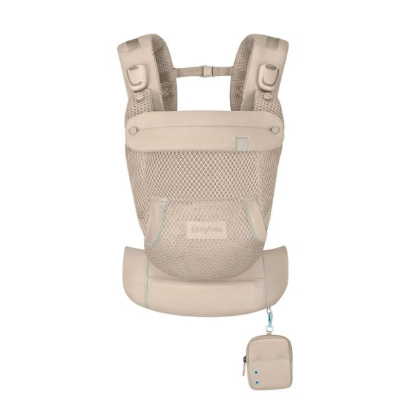 Porte bébé physiologique Laya Almond Beige