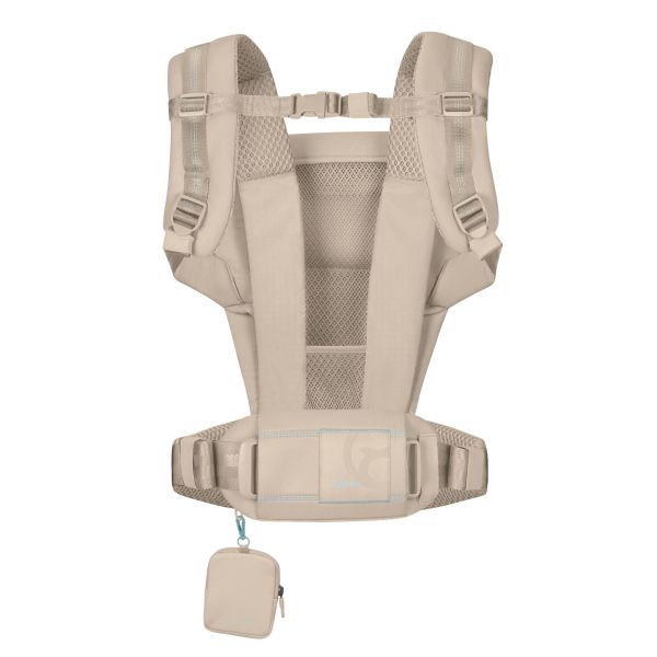 Porte bébé physiologique Laya Almond Beige