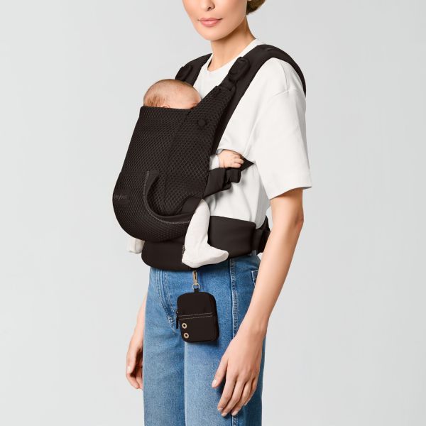 Porte bébé physiologique Laya Chocolate Brown