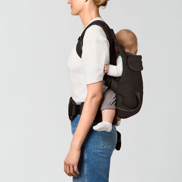 Porte bébé physiologique Laya Chocolate Brown