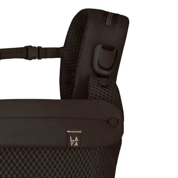 Porte bébé physiologique Laya Chocolate Brown