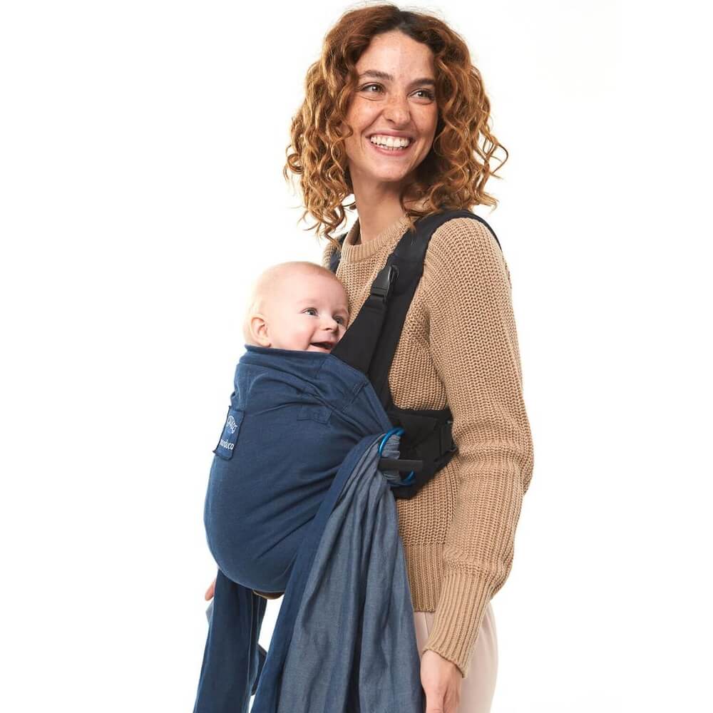 Manduca Porte Bebe Duo Bleu Made In Bebe Manduca Porte Bebe Duo Bleu Made In Bebe