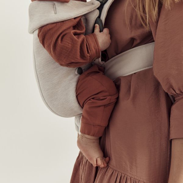 Porte bébé Mini jersey 3D Beige clair