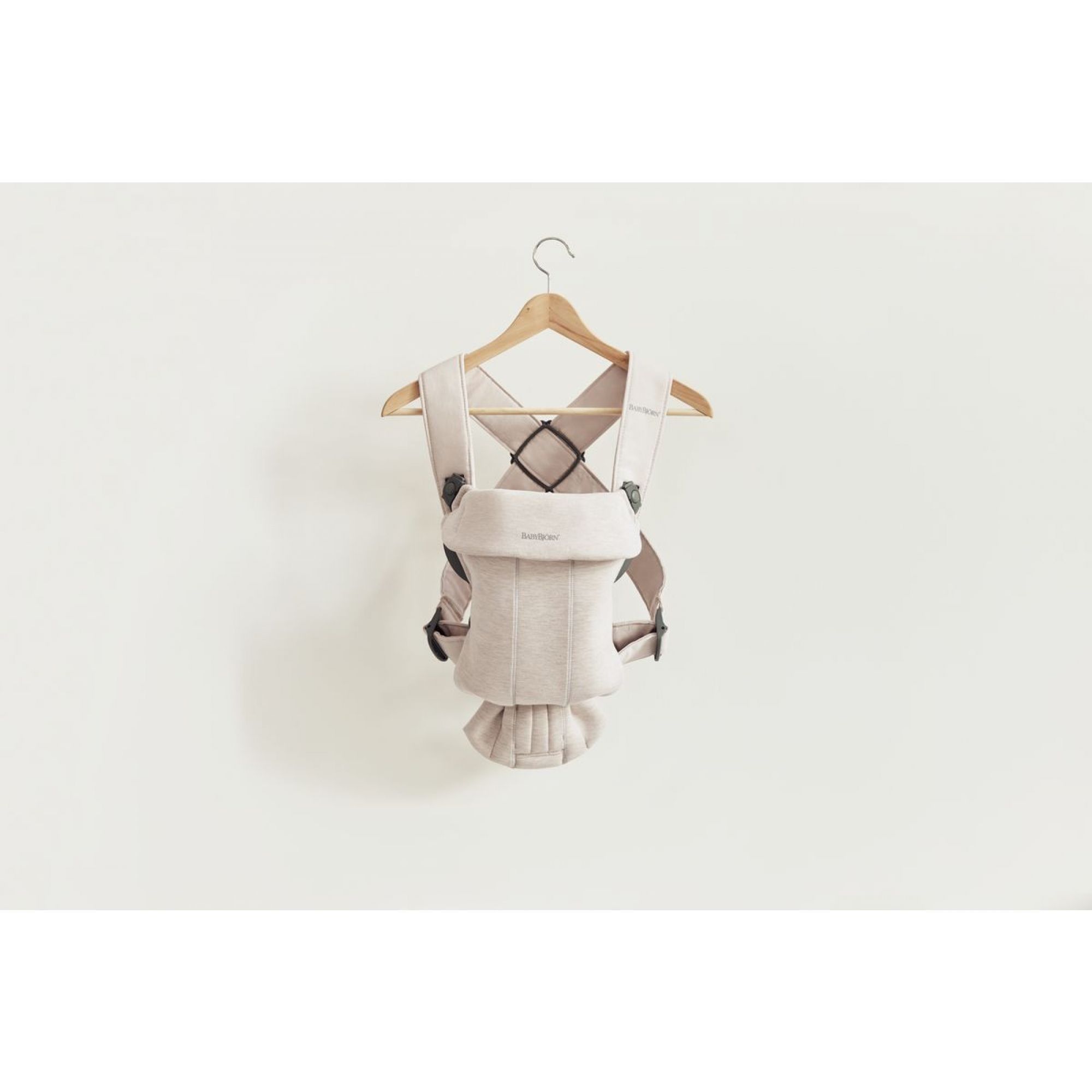 Porte-bébé Mini BabyBjörn - Jersey 3D - Beige clair