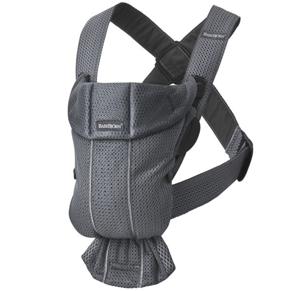 Porte bébé Mini mesh 3D anthracite