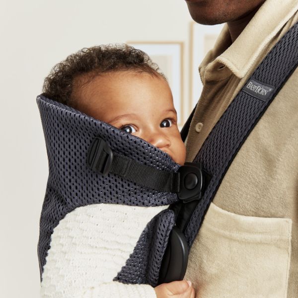 Porte bébé Mini mesh 3D anthracite