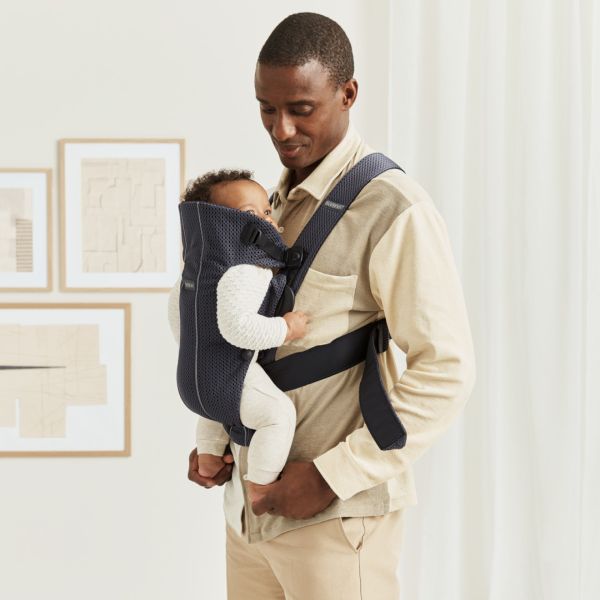Porte bébé Mini mesh 3D anthracite