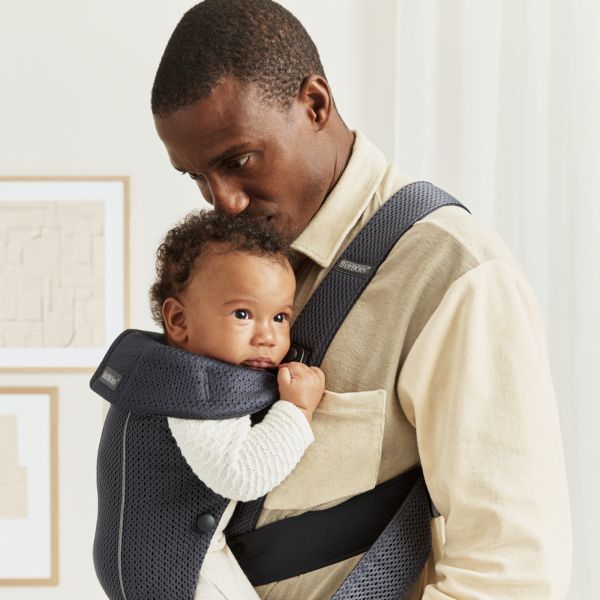 Porte bébé Mini mesh 3D anthracite