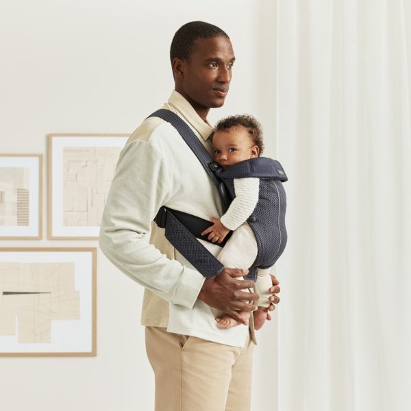 Porte bébé Mini mesh 3D anthracite
