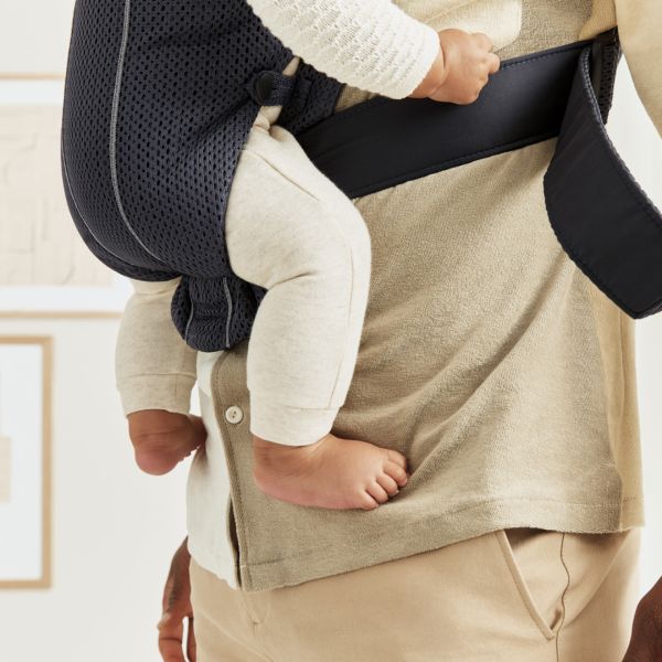 Porte bébé Mini mesh 3D anthracite