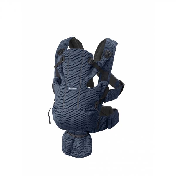 Porte bébé Move mesh 3D bleu foncé