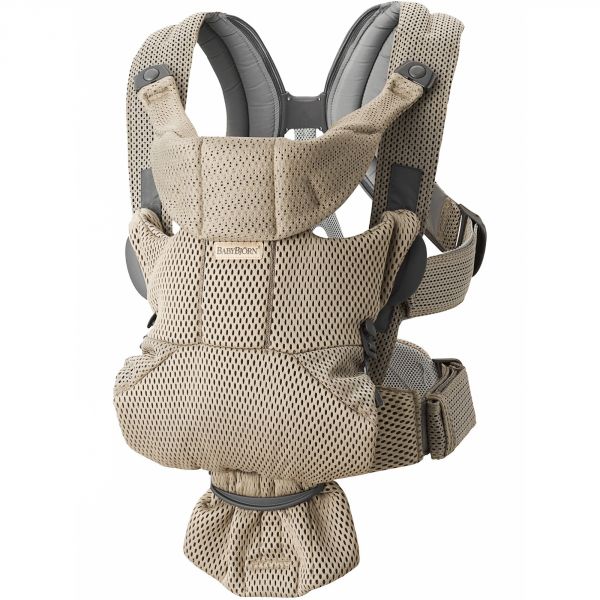 Porte bébé Move mesh 3D Gris Beige