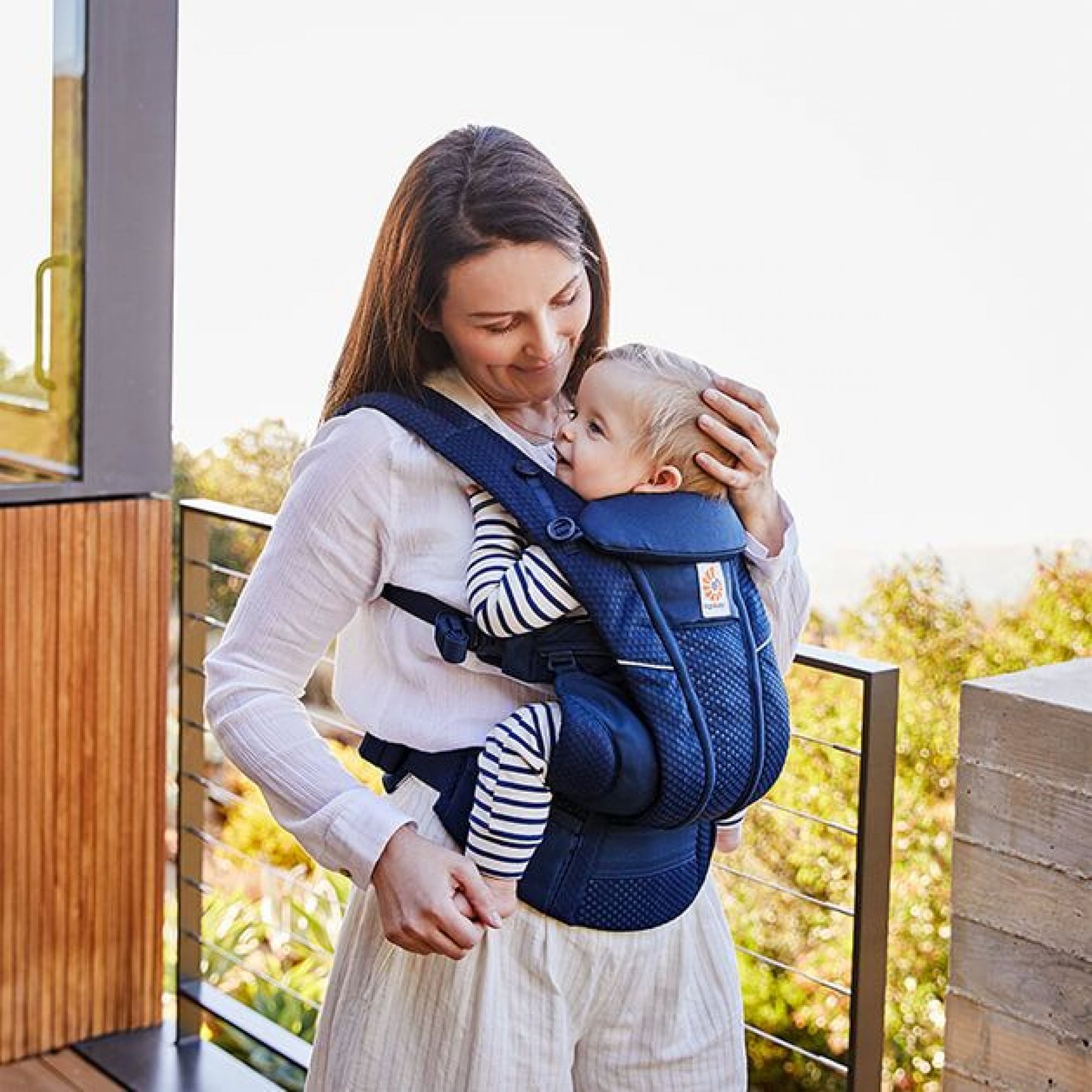 Ergobaby Porte-bébé Adapt SoftFlex Mesh - Quartz Rose - Porte bébé Ergobaby  sur L'Armoire de Bébé