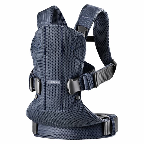 Porte bébé One Air mesh 3D bleu marine