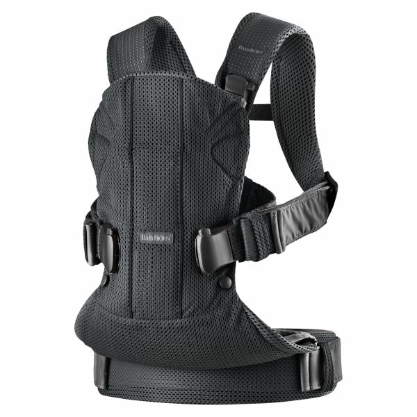 Porte bébé One Air mesh 3D noir