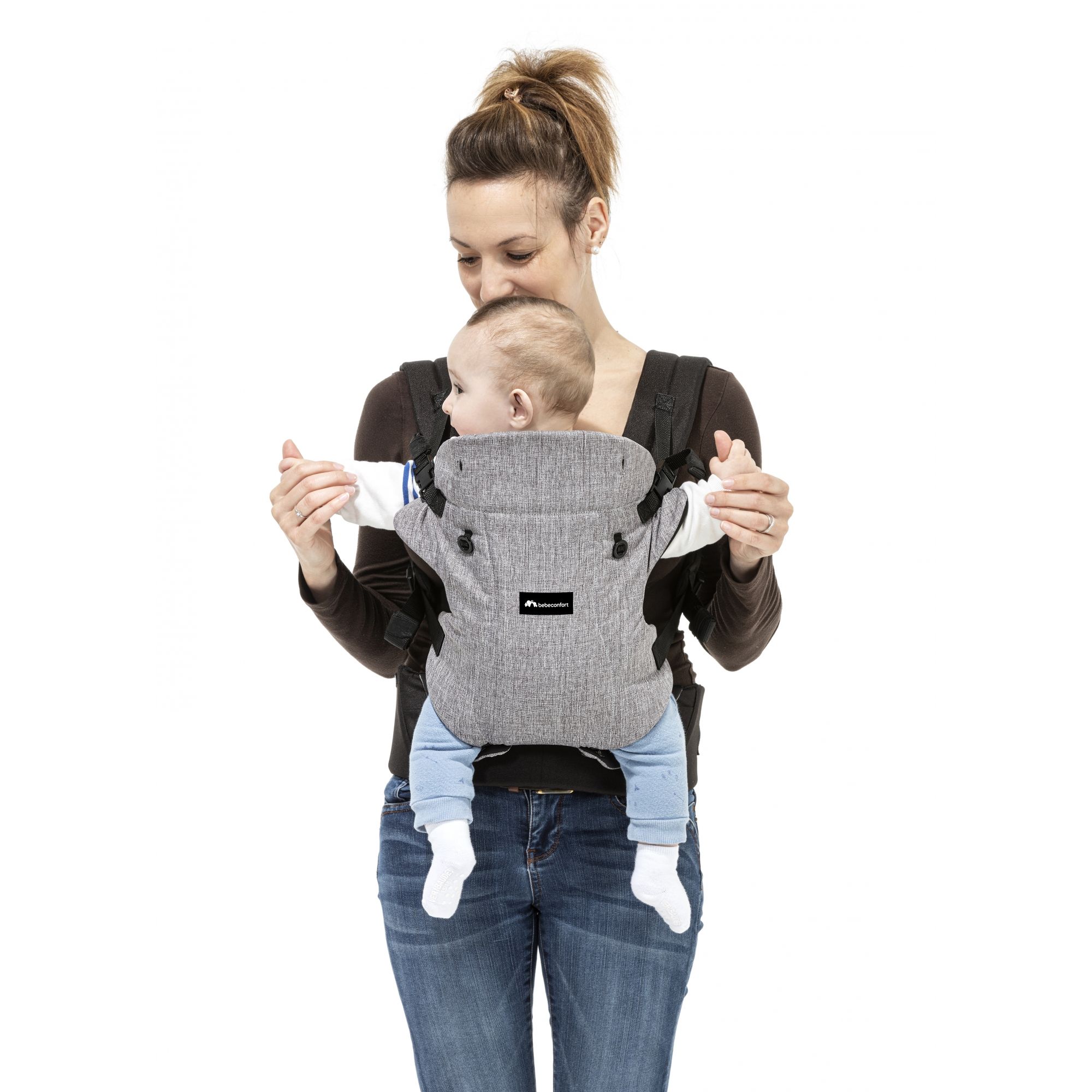 Bebe Confort Porte Bebe Physiologique Go 4 Black Chic Made In Bebe