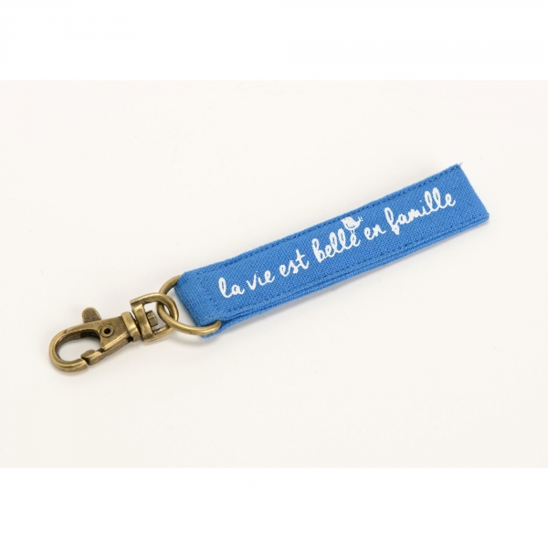 Porte-clés La vie est belle