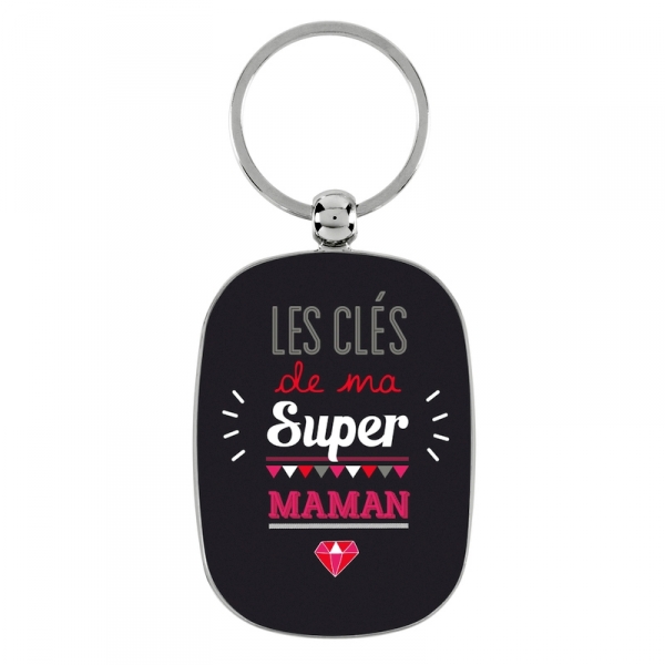 Porte-clés Opat Ma super maman