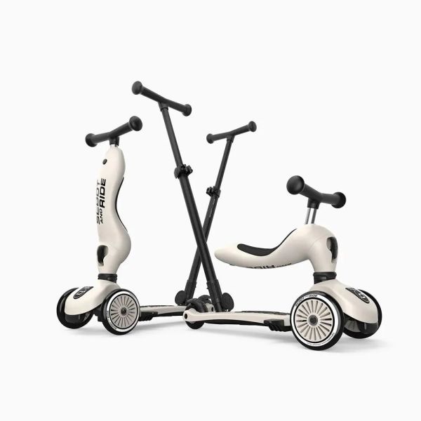 Porteur évolutif en trottinette Highwaykick 1 Push&Go Beige