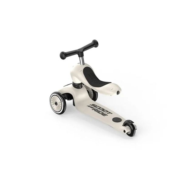 Porteur trottinette évolutif 2 en 1 Highwaykick 1 Push and Go Ash
