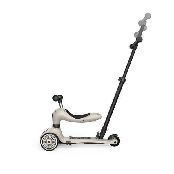 Porteur trottinette évolutif 2 en 1 Highwaykick 1 Push and Go Ash