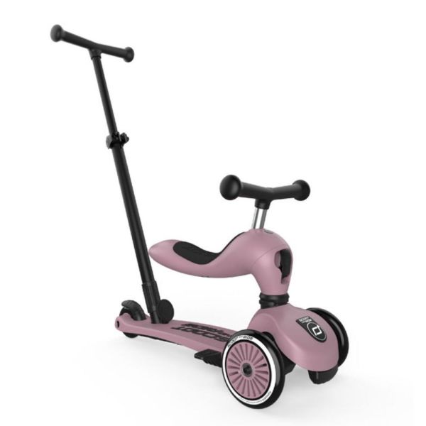 Porteur évolutif en trottinette Highwaykick 1 Push&Go Wildberry