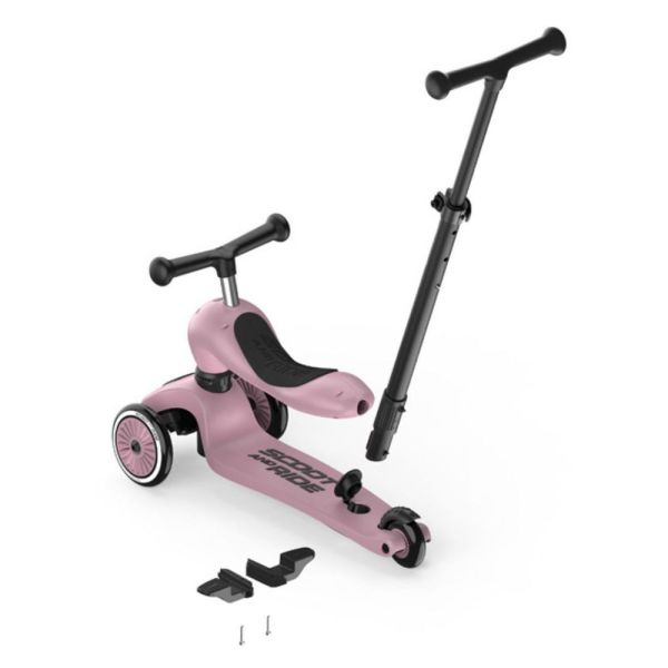 Porteur évolutif en trottinette Highwaykick 1 Push&Go Wildberry