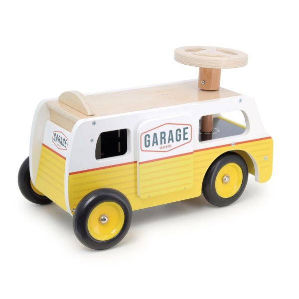 Porteur en bois 2 en 1 Van / Garage