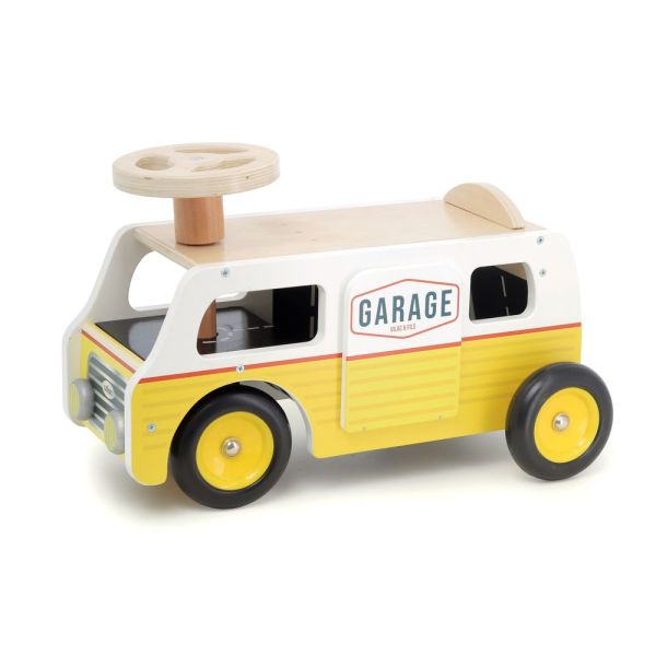 Porteur en bois 2 en 1 Van / Garage