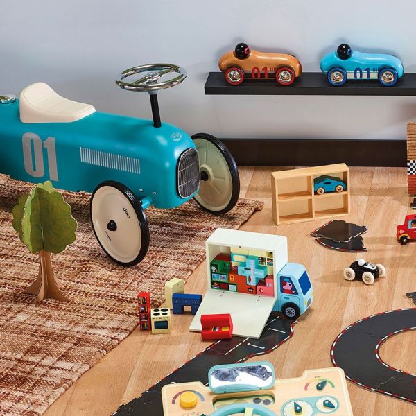 Porteur voiture vintage Aqua