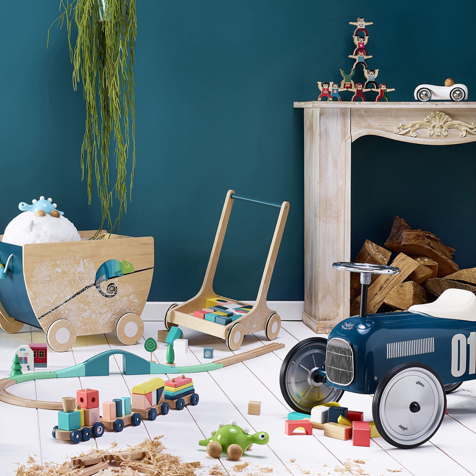 Porteur vilac bleu store