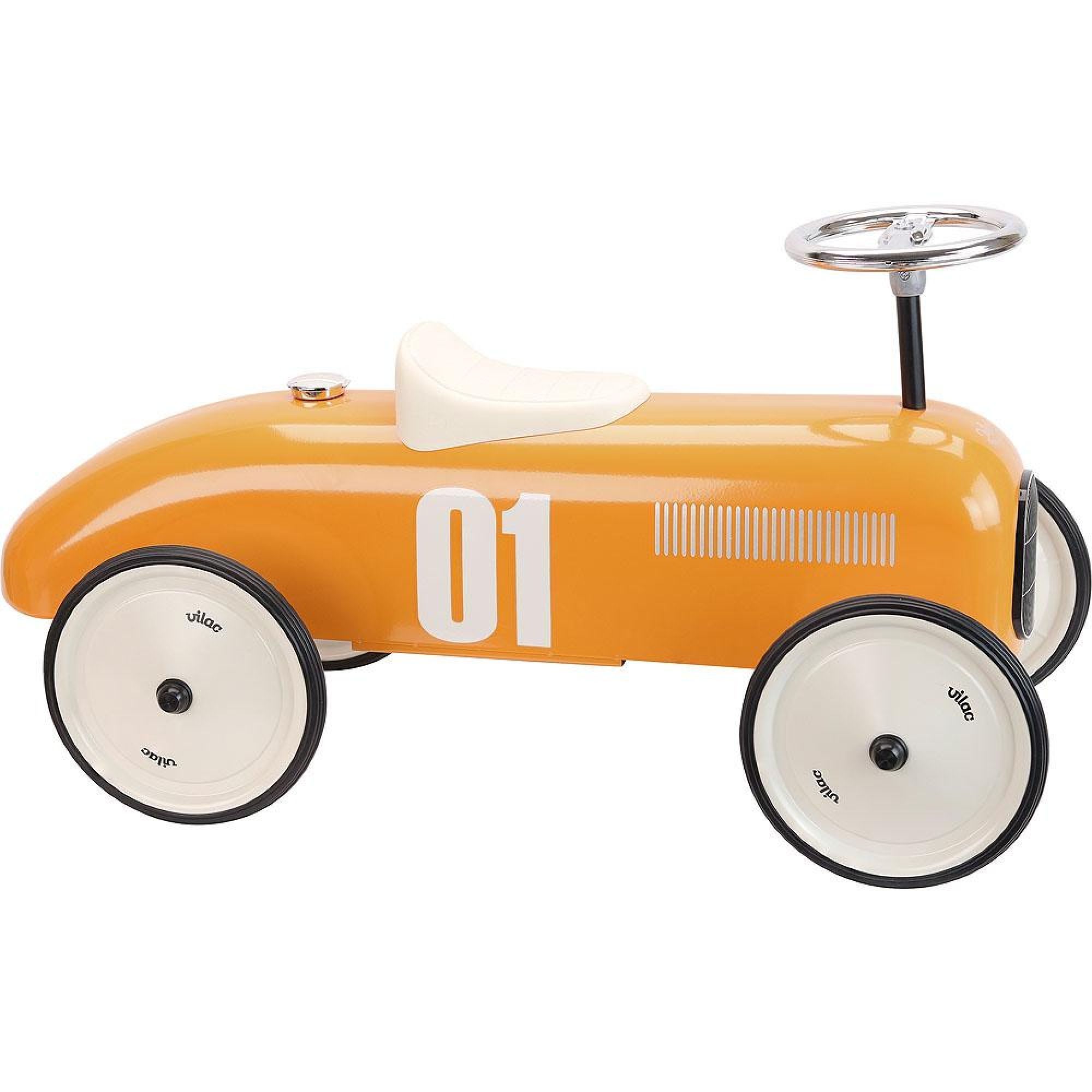 Porteur voiture vintage Orange Made in B b