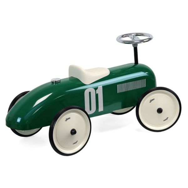 Porteur voiture vintage Vert so British