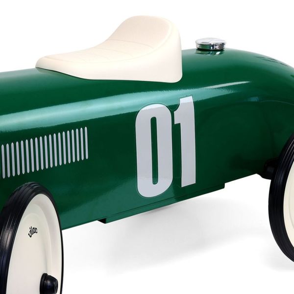 Porteur voiture vintage Vert so British
