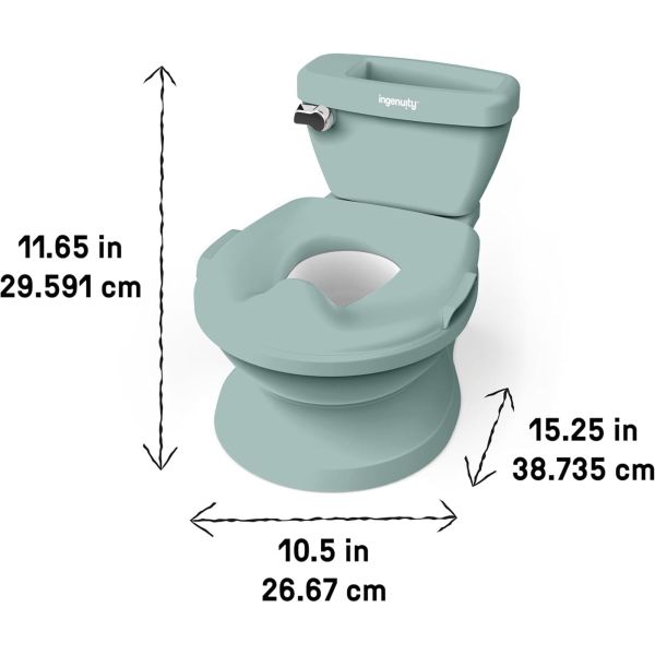 Pot 2-en-1 pour Bébé avec Réducteur, vert
