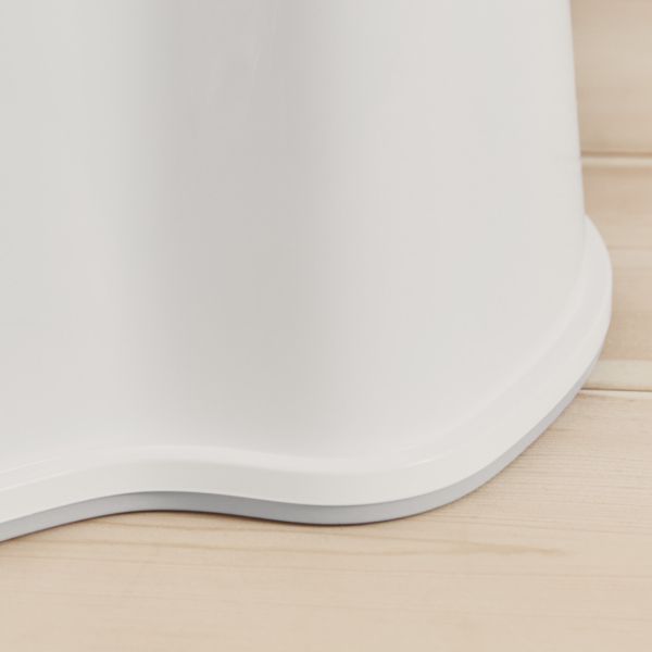 Pot fauteuil blanc et gris