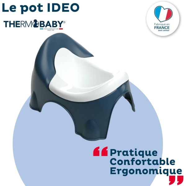 Pot d'apprentissage Ideo Bleu nuit