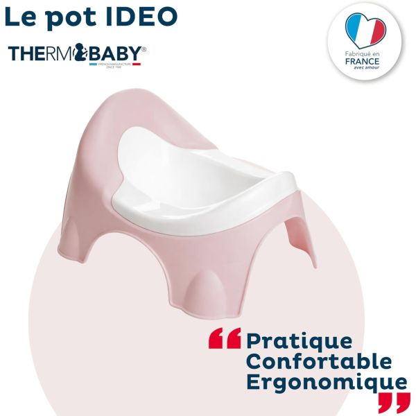 Pot d'apprentissage Ideo Rose câlin