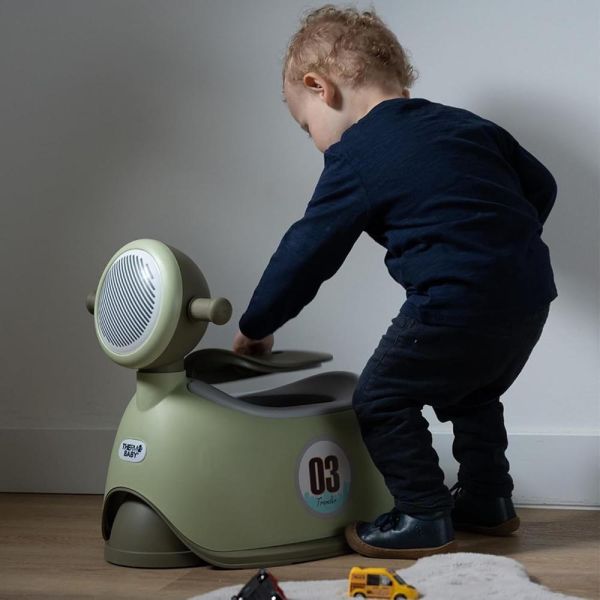 Pot enfant Scooter Vert olive