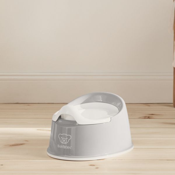 Pot Smart gris et blanc