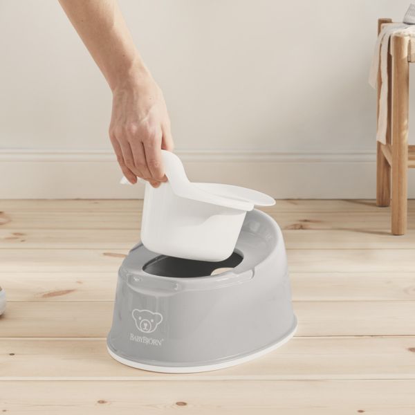 Pot Smart gris et blanc