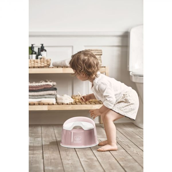 Pot Smart rose pastel et blanc